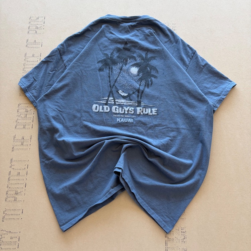 Kauai Surf Old Guys Rule T-shirt